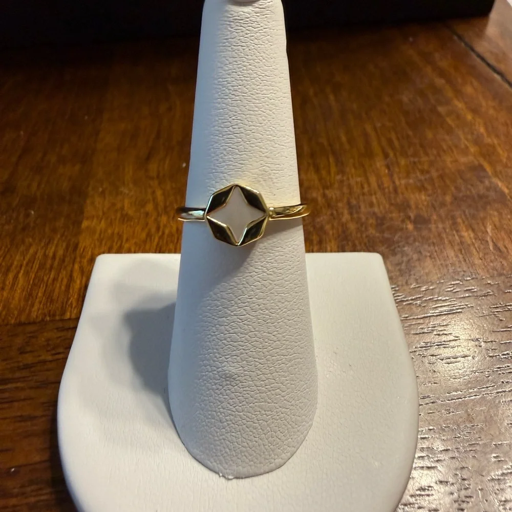 Tory Burch gold stacking
